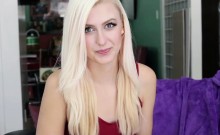 Skinny Innocent Blonde Alexa Gets Filled